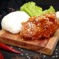 Paha Atas Lada Hitam Dengan Nasi