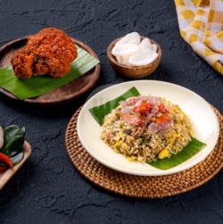 Nasi Goreng   Ayam Spicy