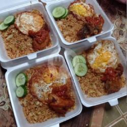 Nasi Goreng Telur   Ayam Geprek