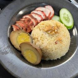 Nasi Hainam Ayam Charsiew Spesial