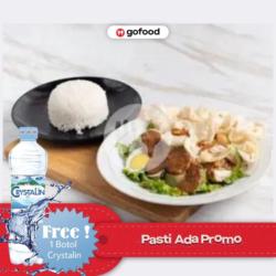 Gado Gado Siram Nasi   Free 1 Botol Crystalin