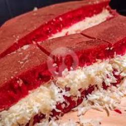Red Velvet Keju Doble Susu