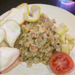 Nasi Goreng Udang Cabe Ijo