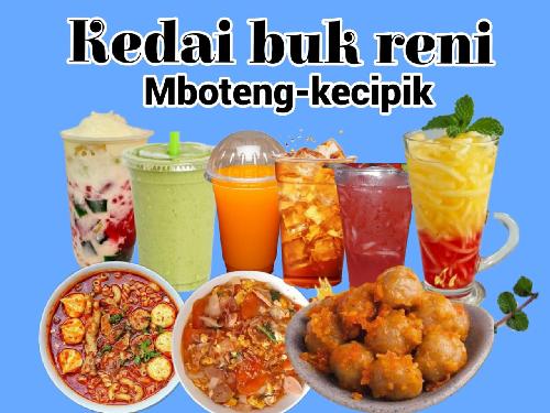 Seblak Bledek Jajanan Dan Berbagai Minuman Buk Reni, Kecipik
