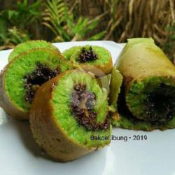 Martabak Gulung Pandan Coklat