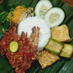 Tongkol Penyet   Tahu Tempe Terong   Urap2   Lalapan   Nasi