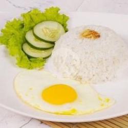 Nasi   Telor Goreng   Teh Panas/dingin