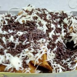 Pisang Cripsy Keju Coklat Meses