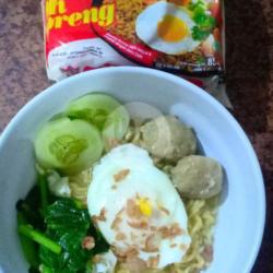 Mie Indomie Goreng   Telor   Pentol