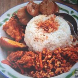 Nasi   Ikan Lele   Sayur Sambel Terong   Sambel