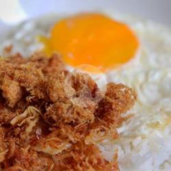 Nasi Telur Abon Ayam