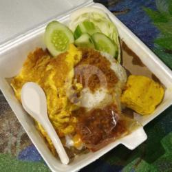 Nasi Telor Serundeng Ceplok/dadar