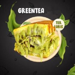 Roti Bakar Kasino Greentea Crunchy