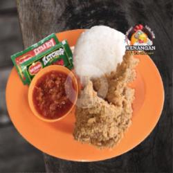 Dada Sambal Geprek (tanpa Nasi)