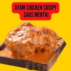 Ayam Chicken Crispy Saus Mentai