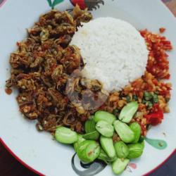 Nasi Sambel Kerang Mercon Pete