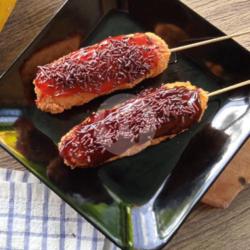 Sate Pisang Strawberry Meses