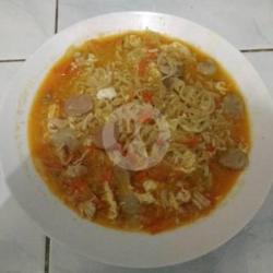 Mie Rebus Bakso Sosis