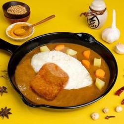 Fish Katsu Curry Rice