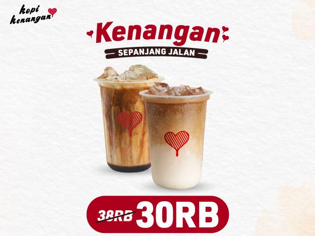 Daftar Harga Menu Delivery Kopi Kenangan X Cerita Roti, SPBU Cibogo ...