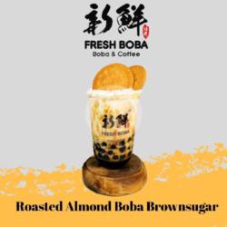 Roasted Almond Boba Brownsugar