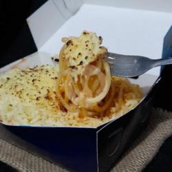 Mi Kamu - Spaghetti Mie Italiano Dengan/tanpa Keju Pasta