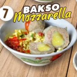 Bakso Mozarella (kuah Bakso / Kuah Coto)