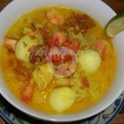 Soto Telur Puyuh Kuah Santan Nasi