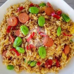 Nasi Goreng Petai Sosis