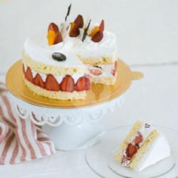 Strawberry Fruit Cake