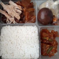 Paket Dos : Nasi Gudeg Suwir Ayam