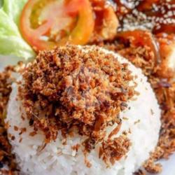 Nasi Pampis Ikan Cakalan Pedas