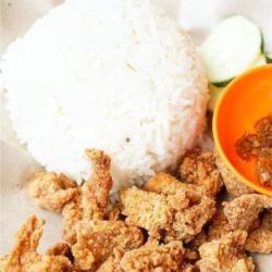 Nasi Kulit Kriuk Sambal Ijo