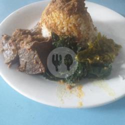 Nasi Paru Rendang