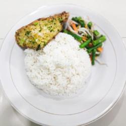 Nasi Telor Sayur