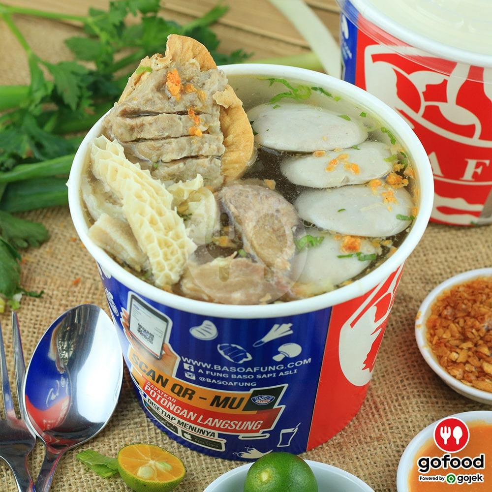 A Fung Baso Sapi Asli Depok Pancoran Mas Gofood