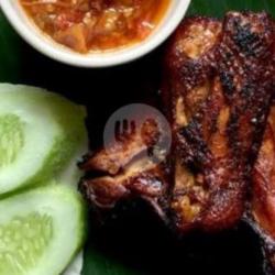 Ayam Bakar (dada)   Sambal Balacan   Lalapan