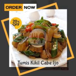 Tumis Kikil Cabe Ijo