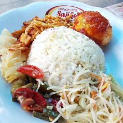 Nasi Telor Dan Sayur