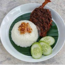 Nasi Ayam Kampung Bumbu Hitam Madura