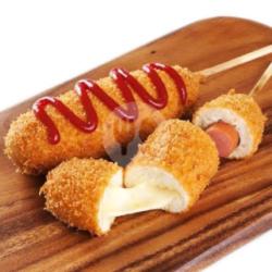 Corndog Sosis Mozza Mayo Pedas