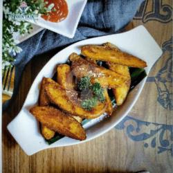 Curry Potato Wedges