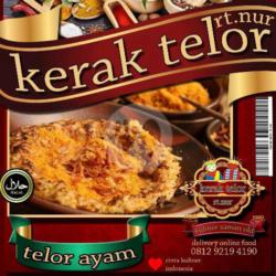 Kerak Telor Ayam Pedas