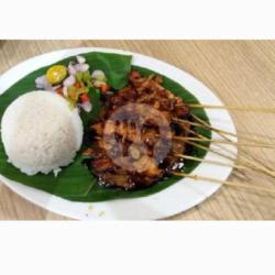 Sate Ayam Bumbu Kacang   Nasi