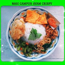 Nasi Campur Ayam Crispy