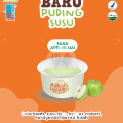 Puding Susu Rasa Apel