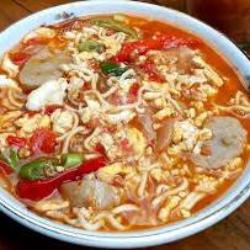 Seblak Kuah Bakso   Sosis