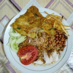 Nasi Goreng Telur Campur   Dadar