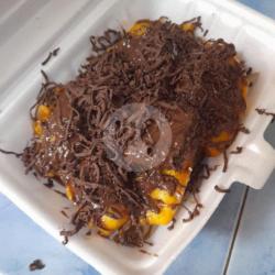 Pisang Goreng Coklat Parut