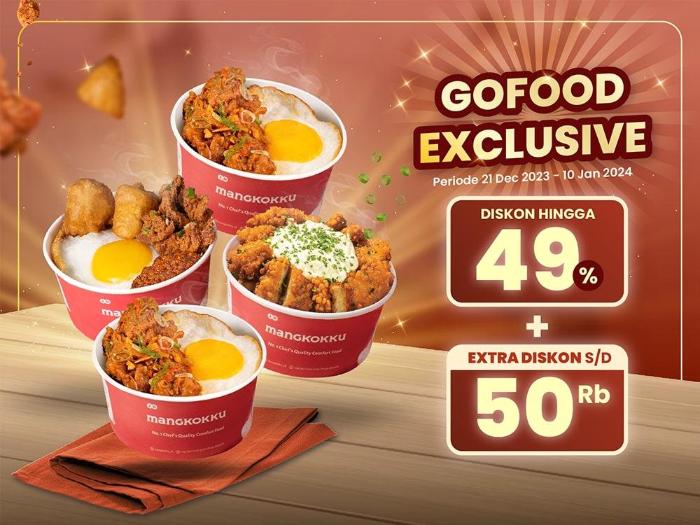 Mangkokku Rice Bowl, Dapur Bersama Sawah Besar GoFood